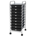10 Drawer Rolling Storage Organizer A204