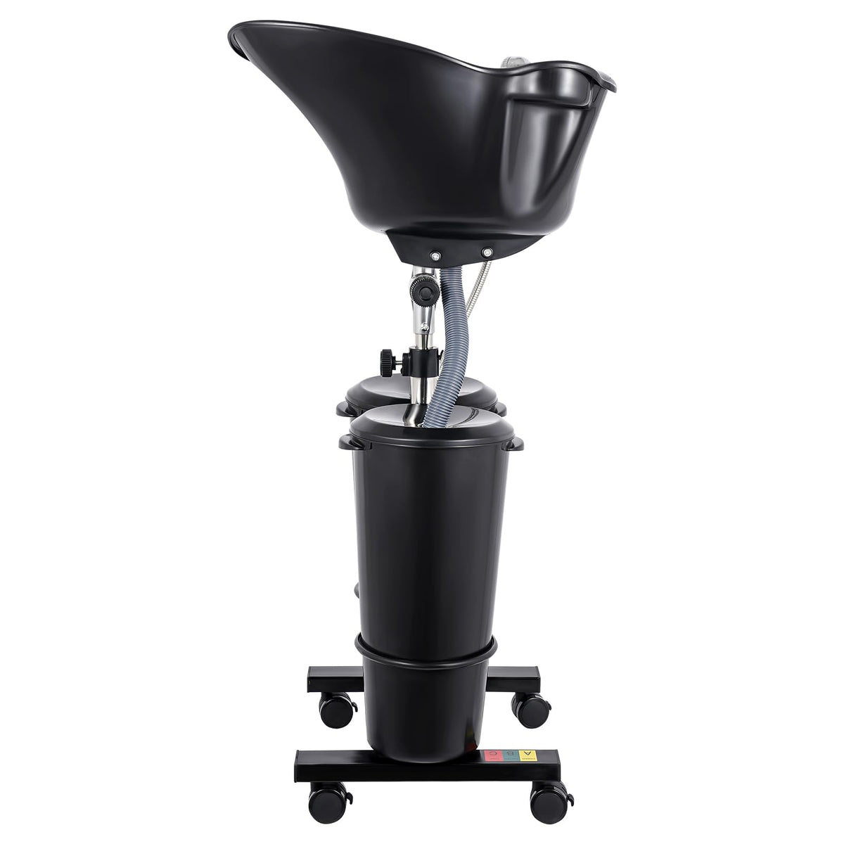 Portable Shampoo Basin with 2 Water Buckets & Electric Pump W27878