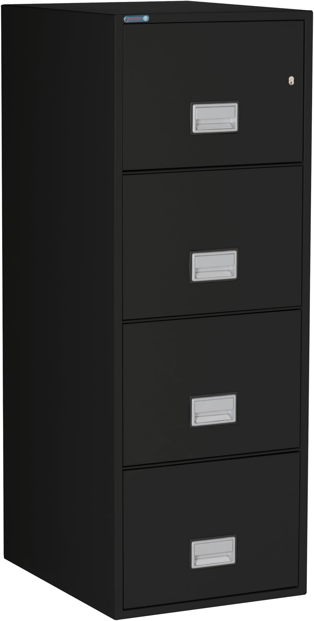 Black 4-Drawer Legal Fireproof File Cabinet Y192582