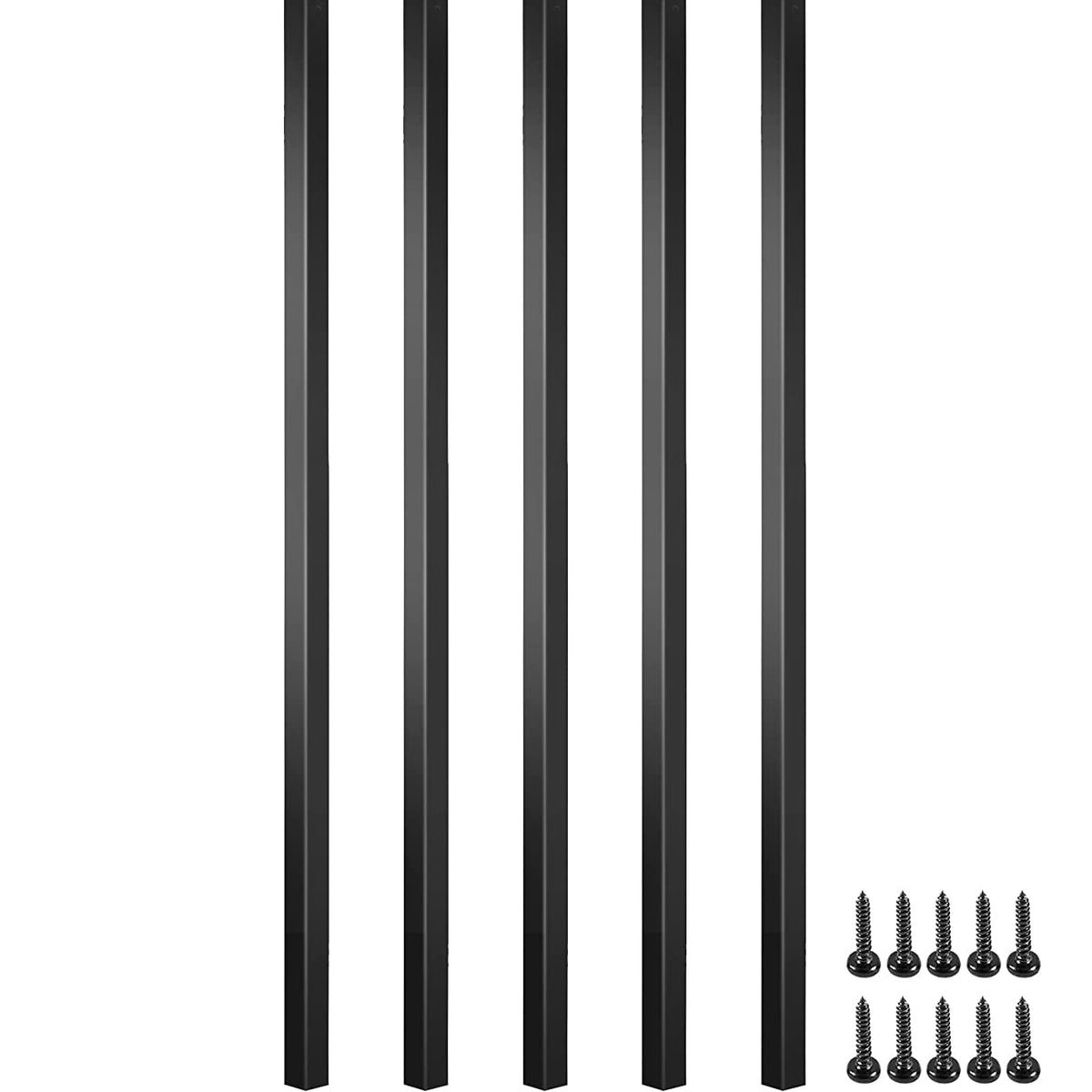 101 Pack 32" Black Metal Balusters F91078