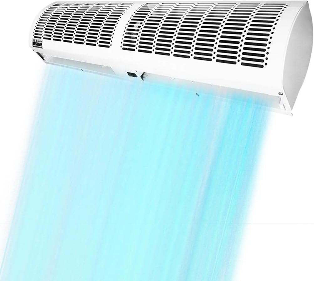 Wall Mounted Air Curtain, 2-Speed with Remote Control C50168
