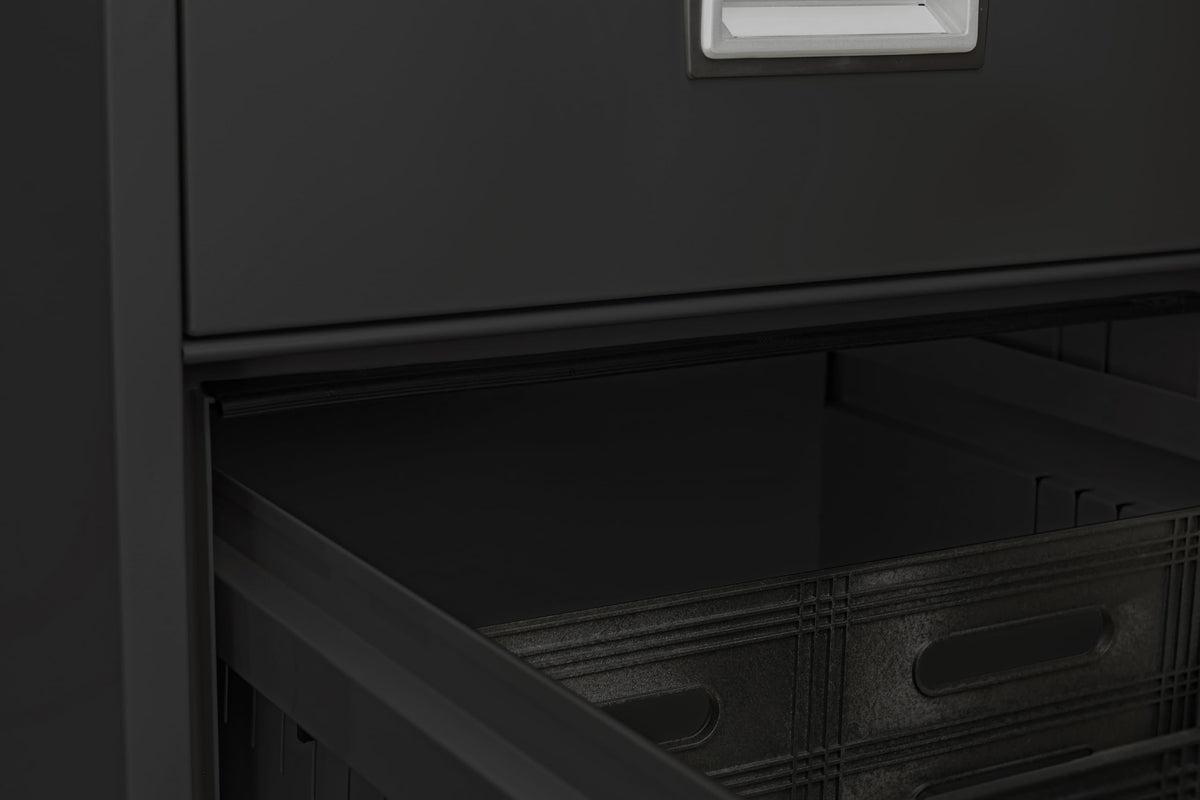 Black 4-Drawer Legal Fireproof File Cabinet Y192582