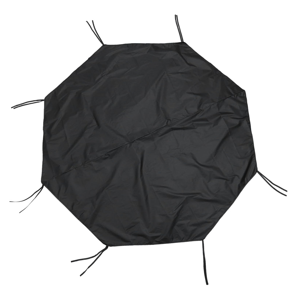 Waterproof Sunproof Dog Playpen Roof Cover 210D Oxford Cloth Black Y63116