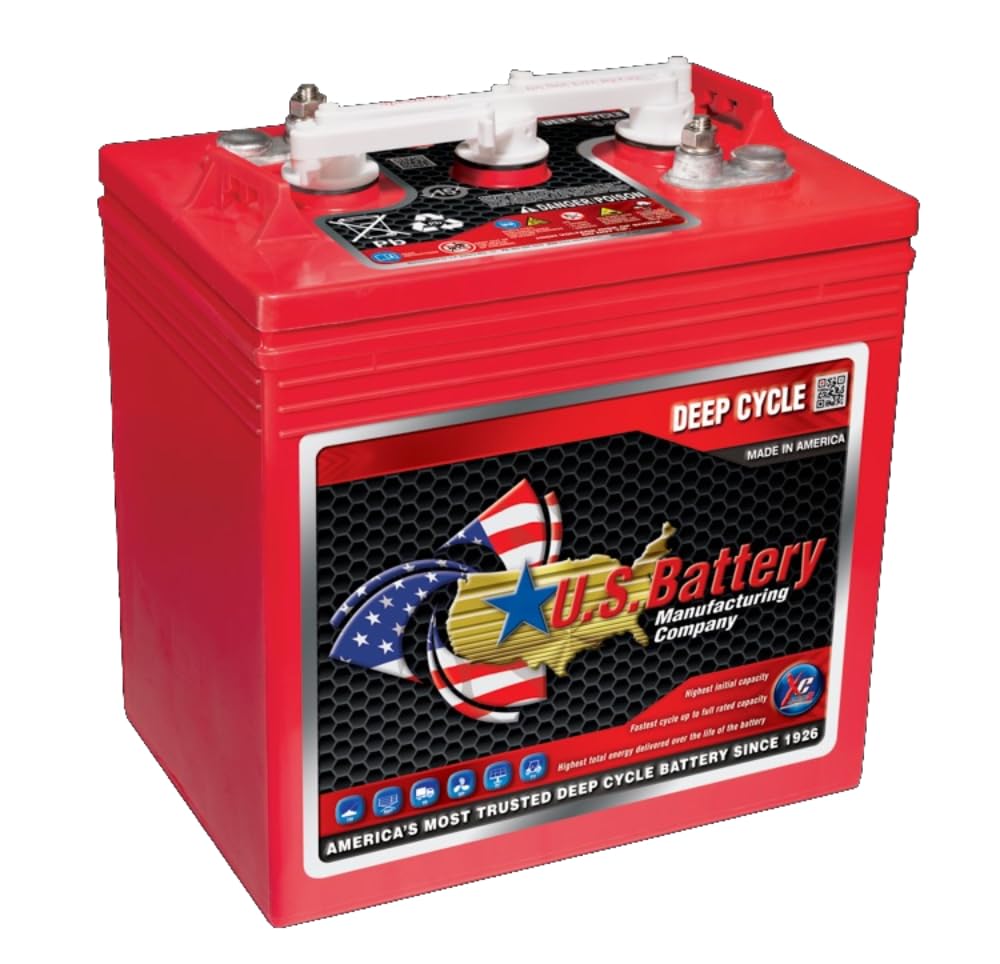 6 Volt 251 Ah Deep Cycle Battery Set of 4 U429325