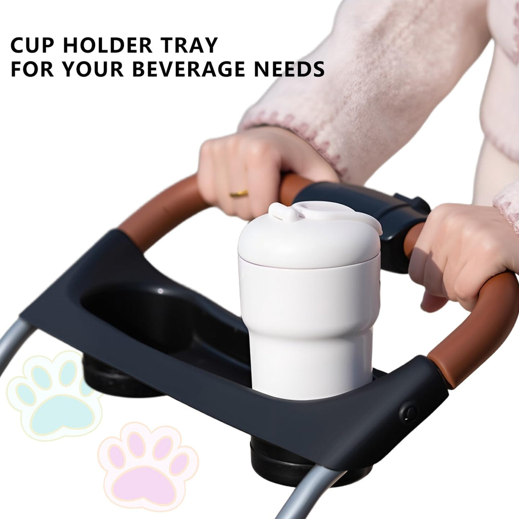 Pink Pet Stroller E6852