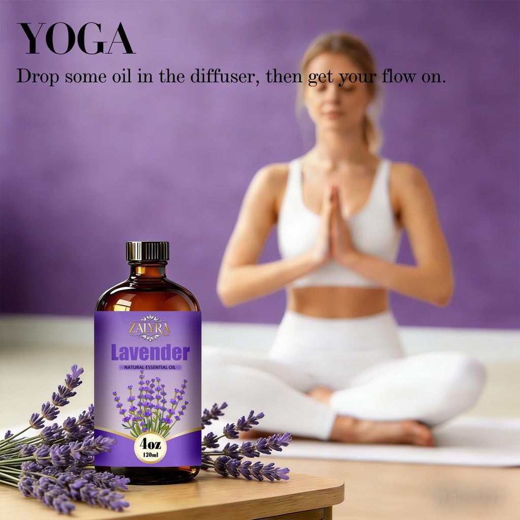 Lavender&Lotus Essential Oil 4 Fl Oz+0.33 Fl Oz W3504