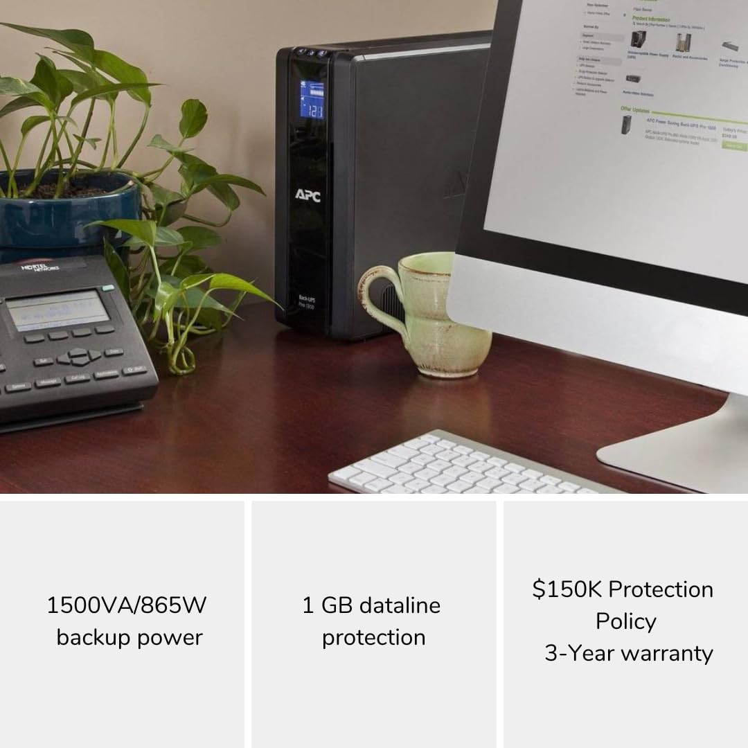 1500VA/900W UPS Battery Backup X312