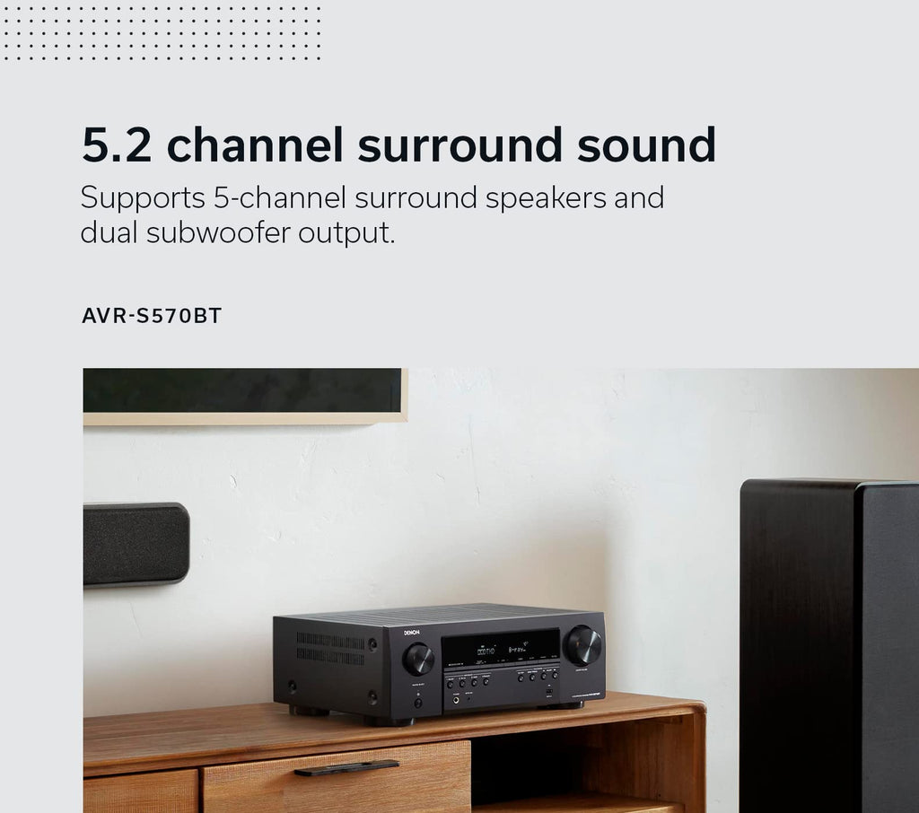 5.2 Channel AV Receiver S5028