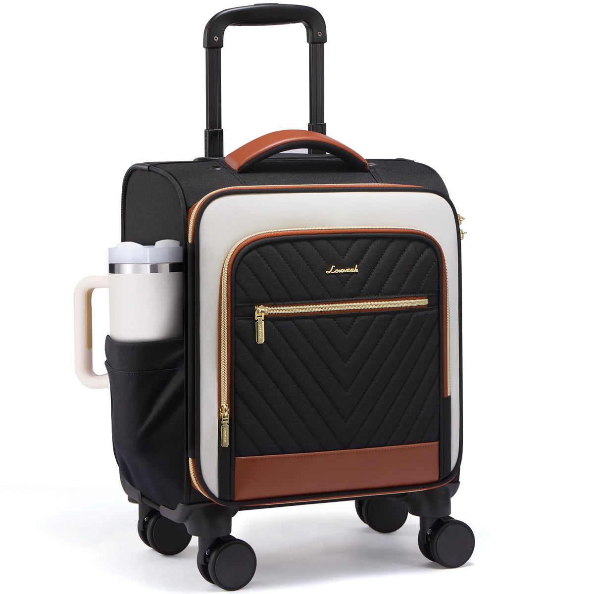 14 Inch Lightweight Spinner Carry On Suitcase with TSA Lock R861
