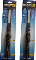 500 Lumen LED Rechargeable Magnetic Foldable Work Light 2 Pack E60174