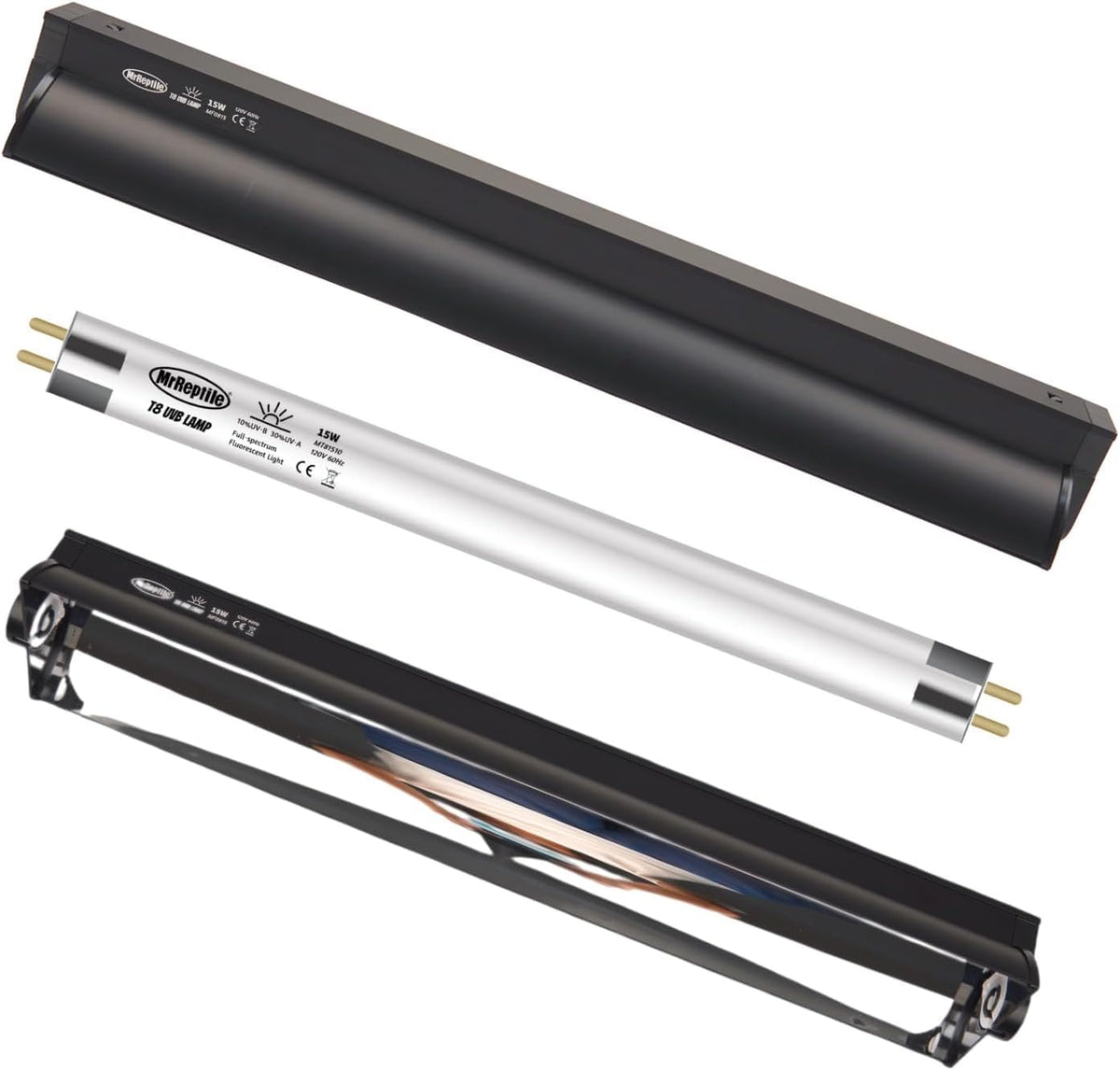 15W UVB Reptile Light Kit 18 inches F25576