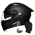 Flip Up Full Face Bluetooth Motorcycle Helmet with Dual Visor N331909
