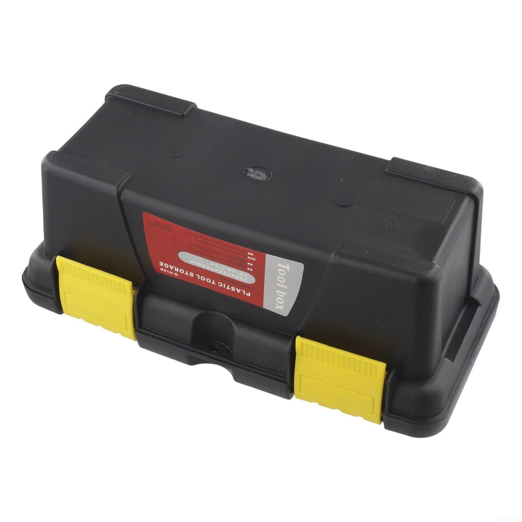 10 Inch Black Plastic Toolbox S384