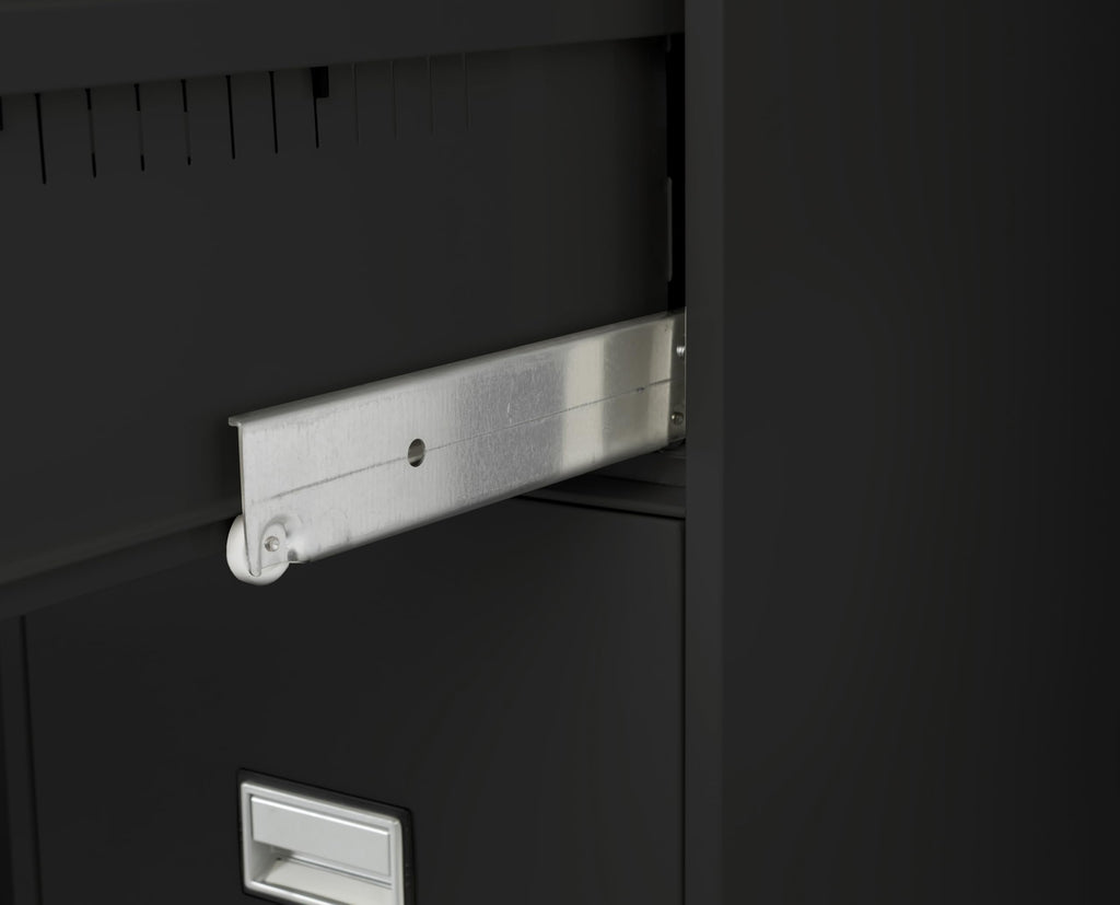 Black 4-Drawer Legal Fireproof File Cabinet Y192582