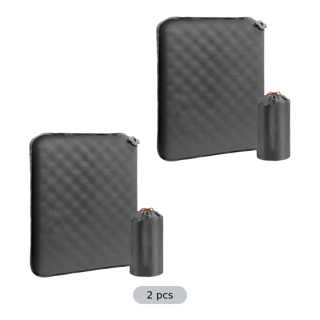 2 Pcs Inflatable Seat Cushion, 16.9 x 13 in Nylon TPU T7944