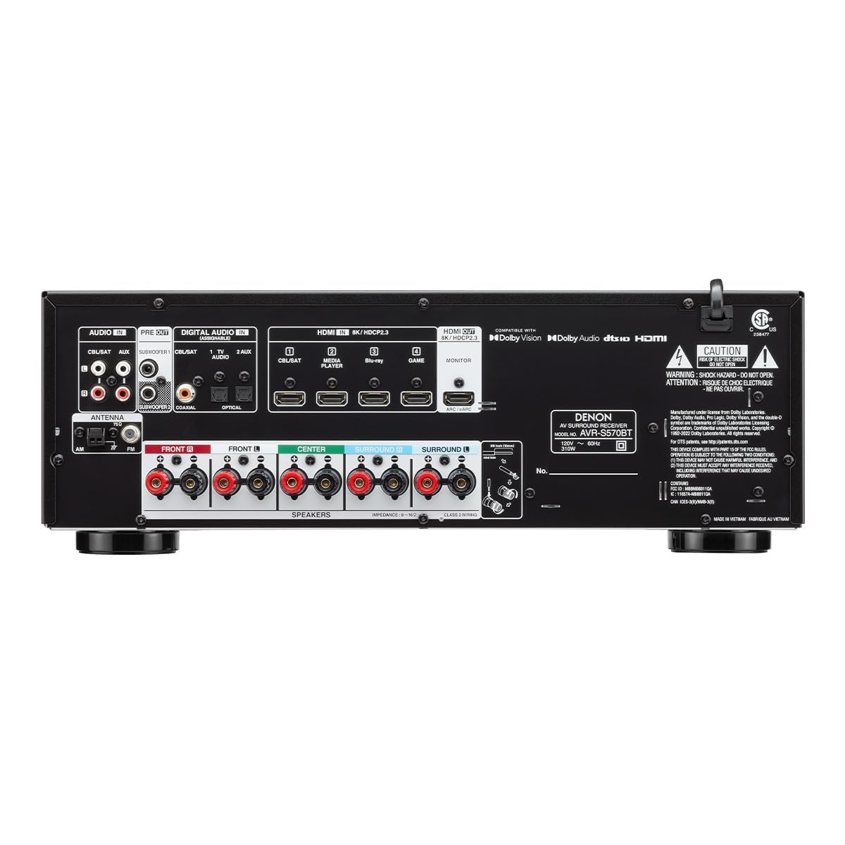 5.2 Channel AV Receiver S5028