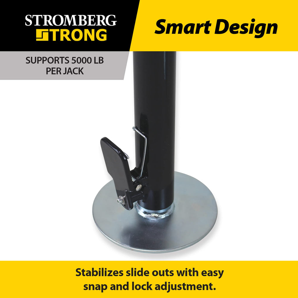 5000 lb Adjustable Stabilizer Jacks Pair J357336