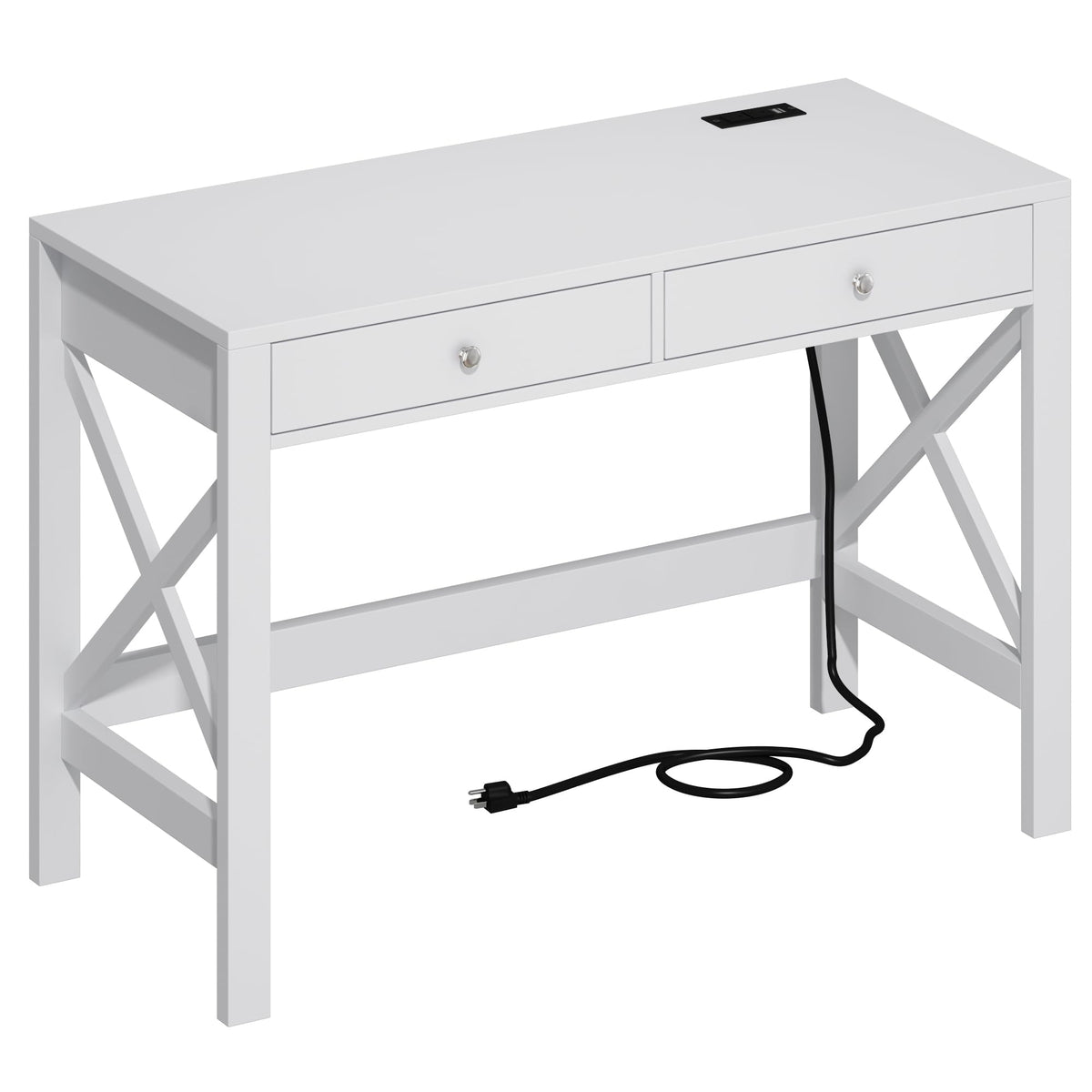 39.4 Inches Computer Desk with 2 Drawers L877