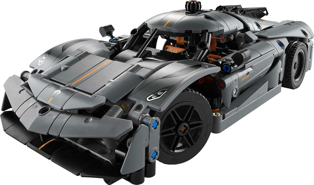 Grey Hypercar Building Set X354