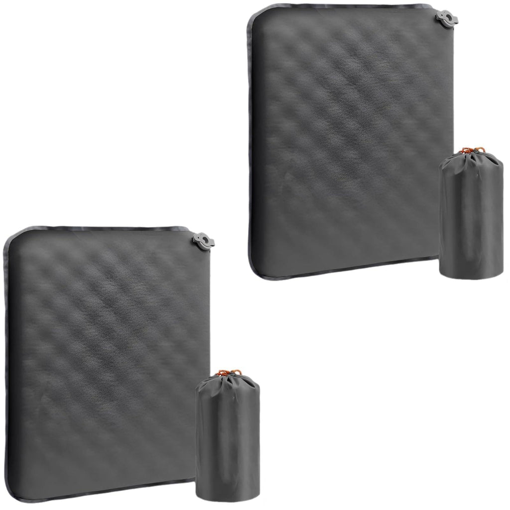 2 Pcs Inflatable Seat Cushion, 16.9 x 13 in Nylon TPU T7944