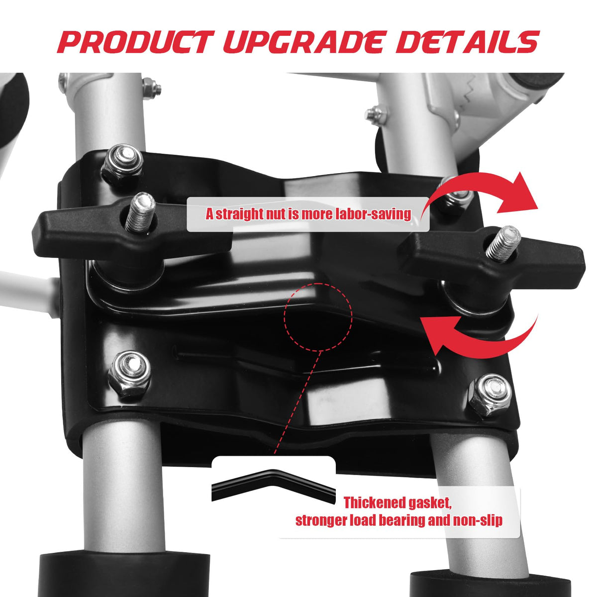 2 Pair Folding Adjustable Kayak Roof Rack Y52306