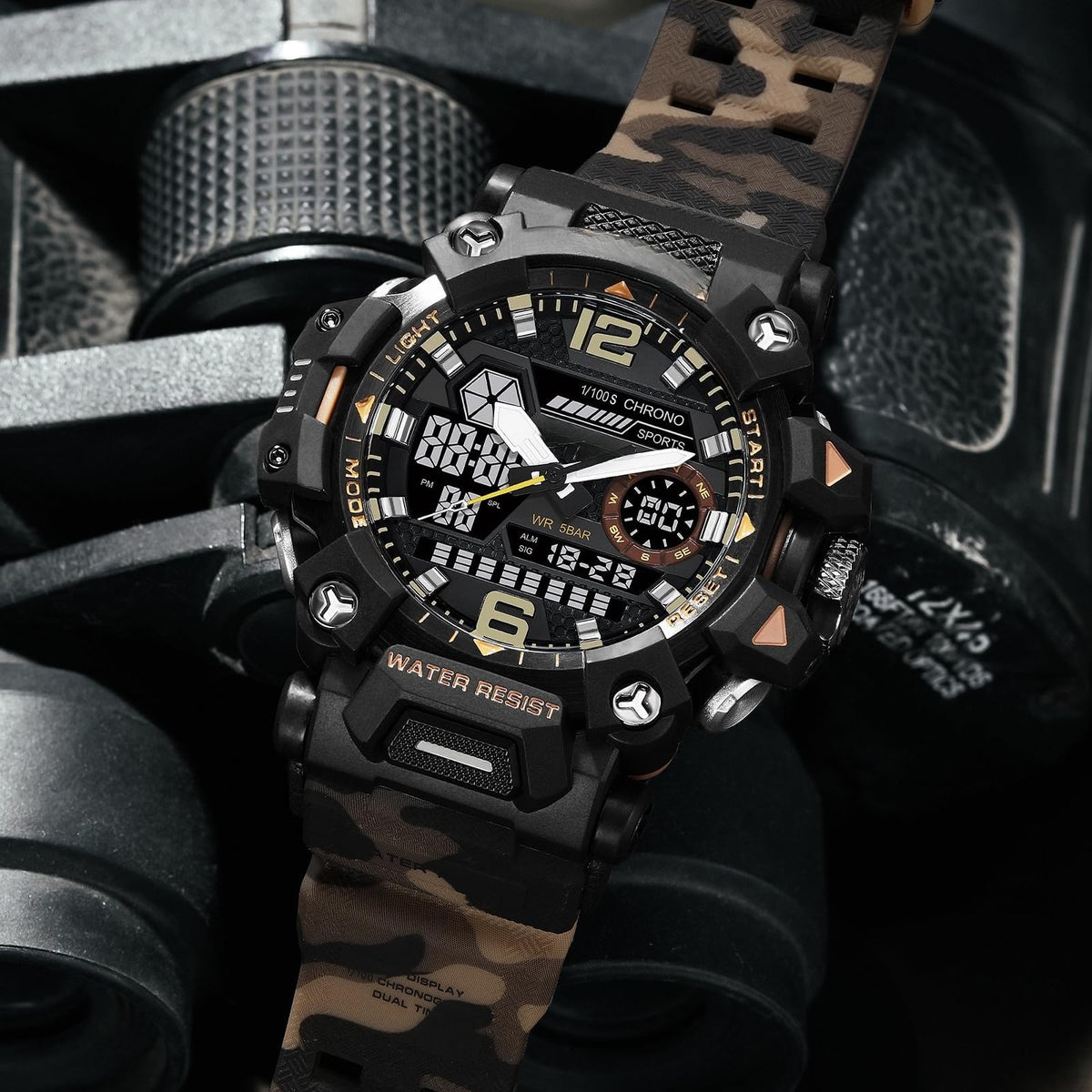 Water Resistant LED Digital Wrist Watch I96400