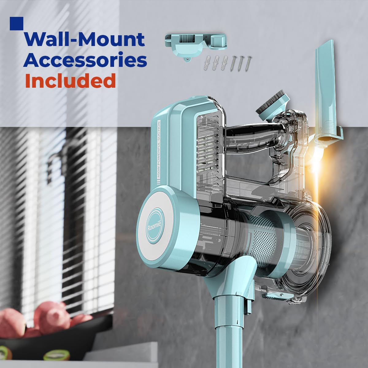 Corded Stick Vacuum Cleaner 450W E1453