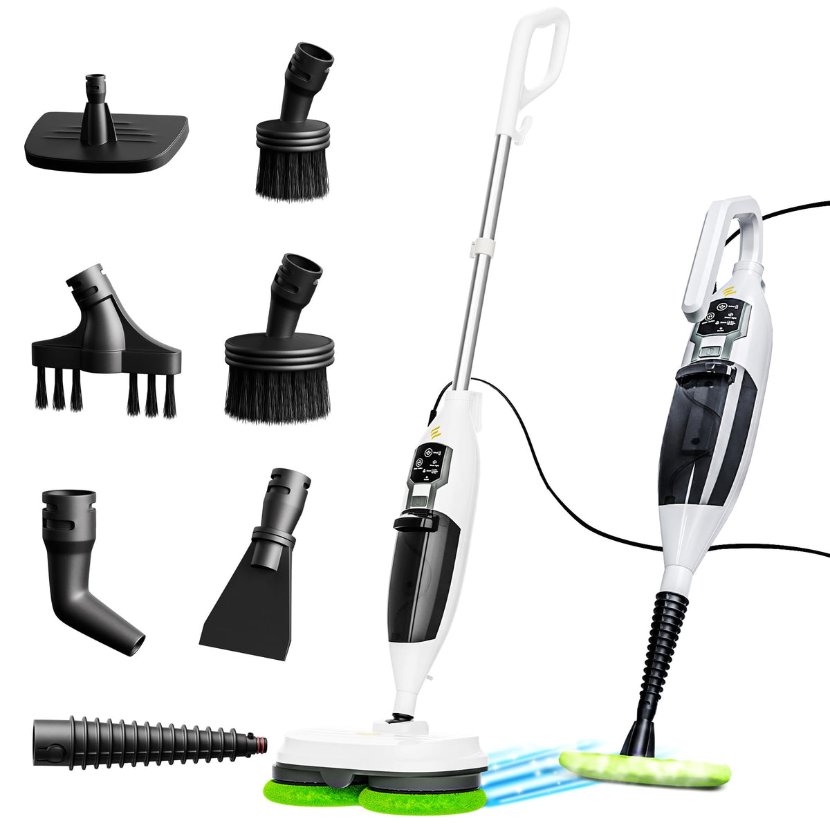 15-in-1 Electric Steam Mop with 3 Steam Modes A417