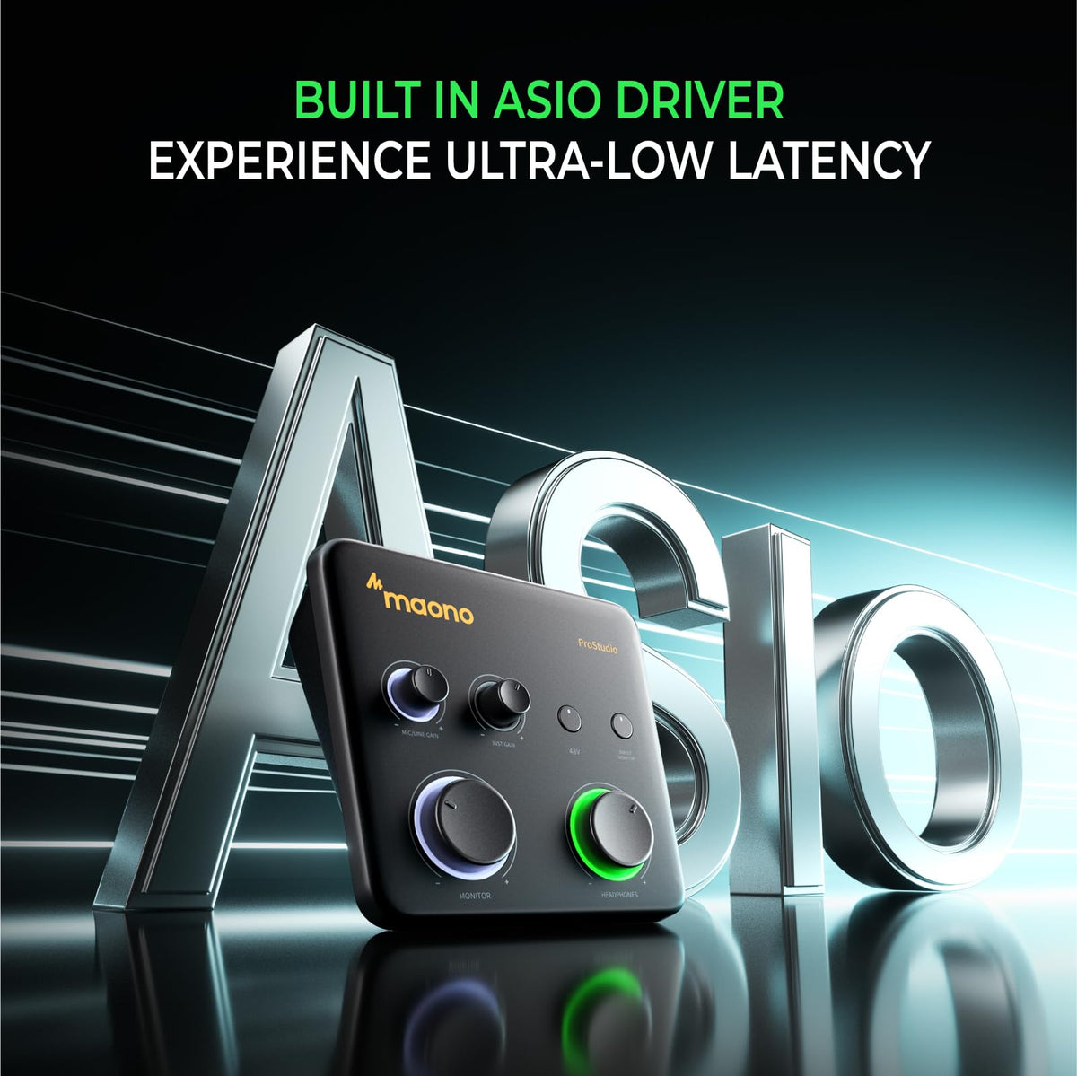 USB Audio Interface for Guitar & Vocals H356006