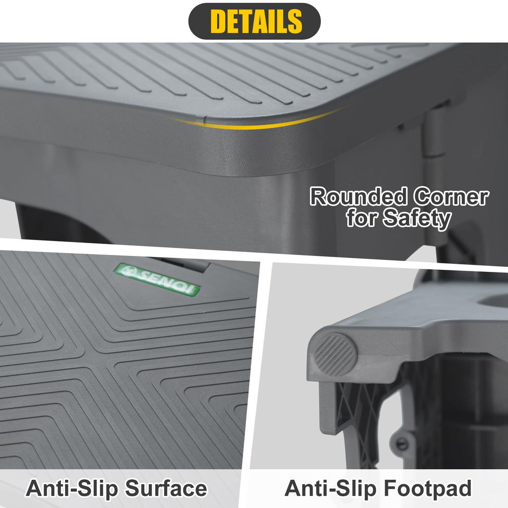 Folding 2-Step Non-Slip Step Stool O773342
