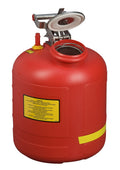 Polyethylene Safety Liquid Disposal Can with Stainless Steel K82388