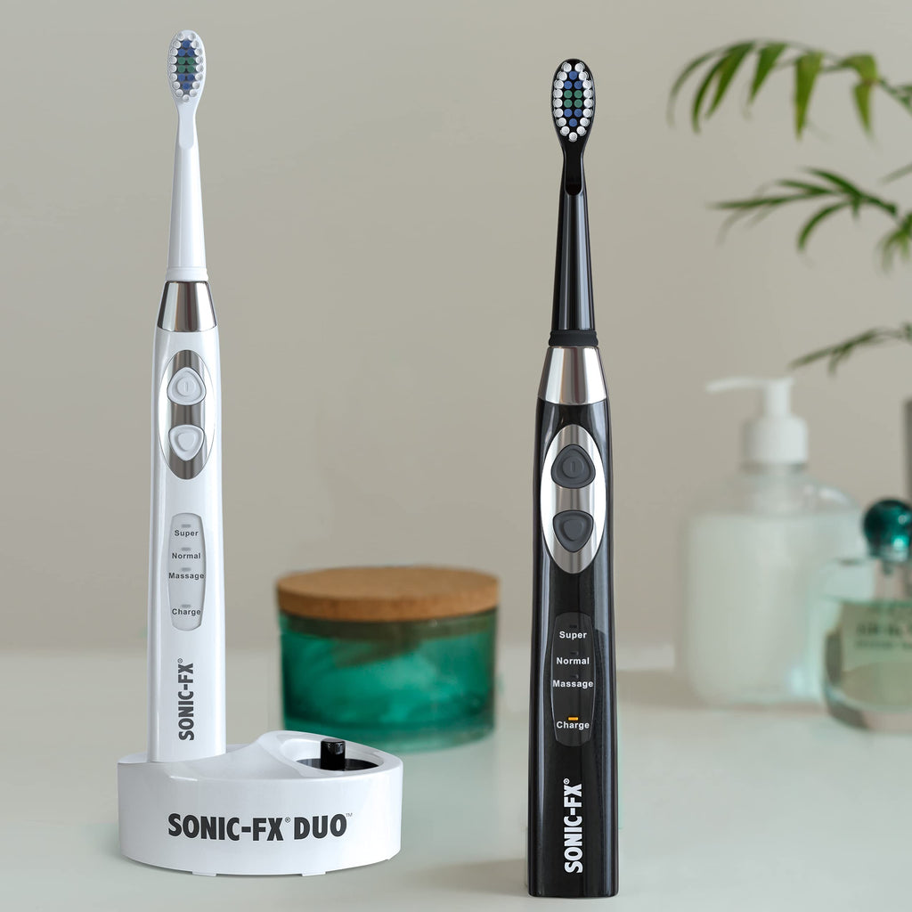 Rechargeable Electric Toothbrush Set with 14 Brush Heads J819564