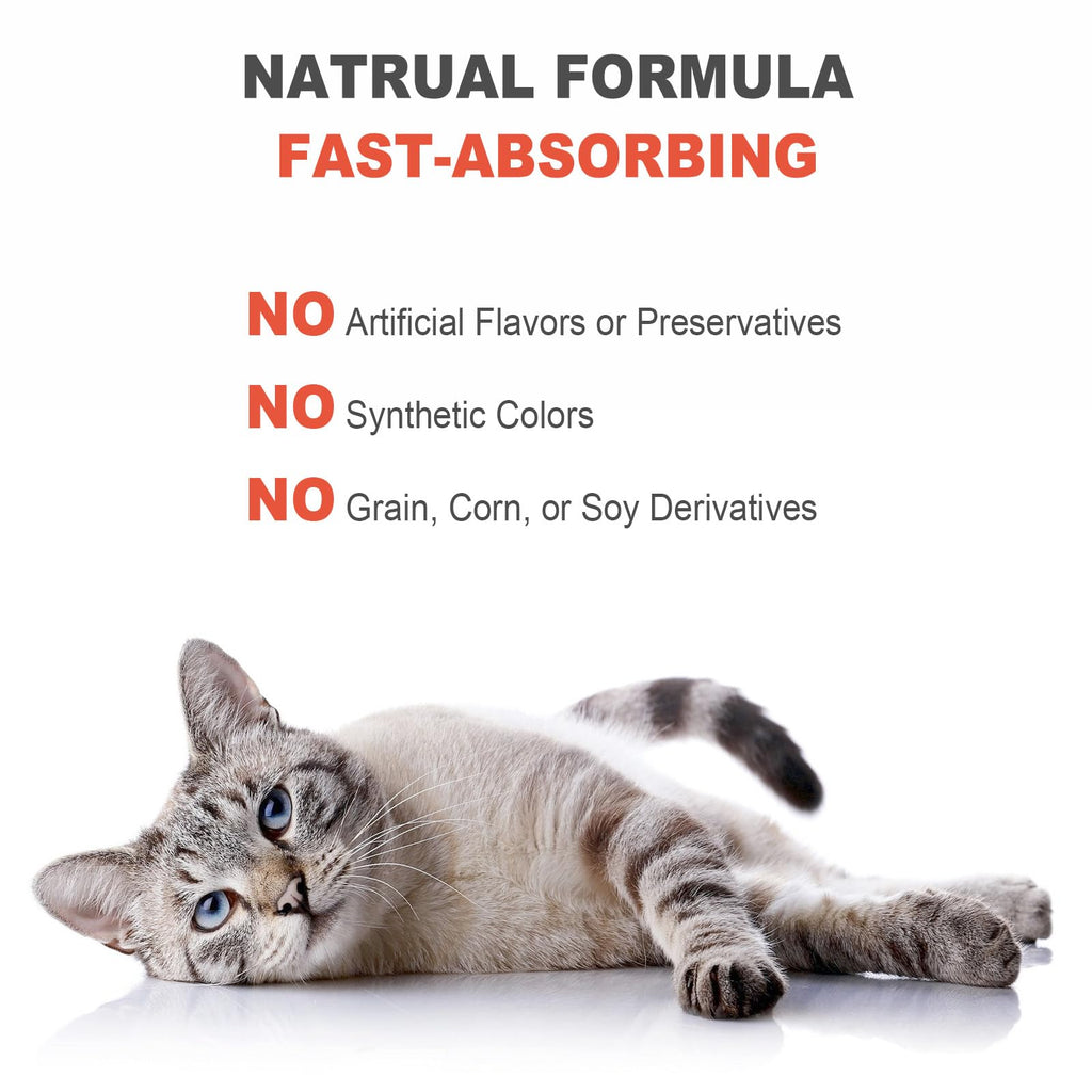 Hairball Control Soft Chews for Cats, Chicken Flavor, 100 Count T320