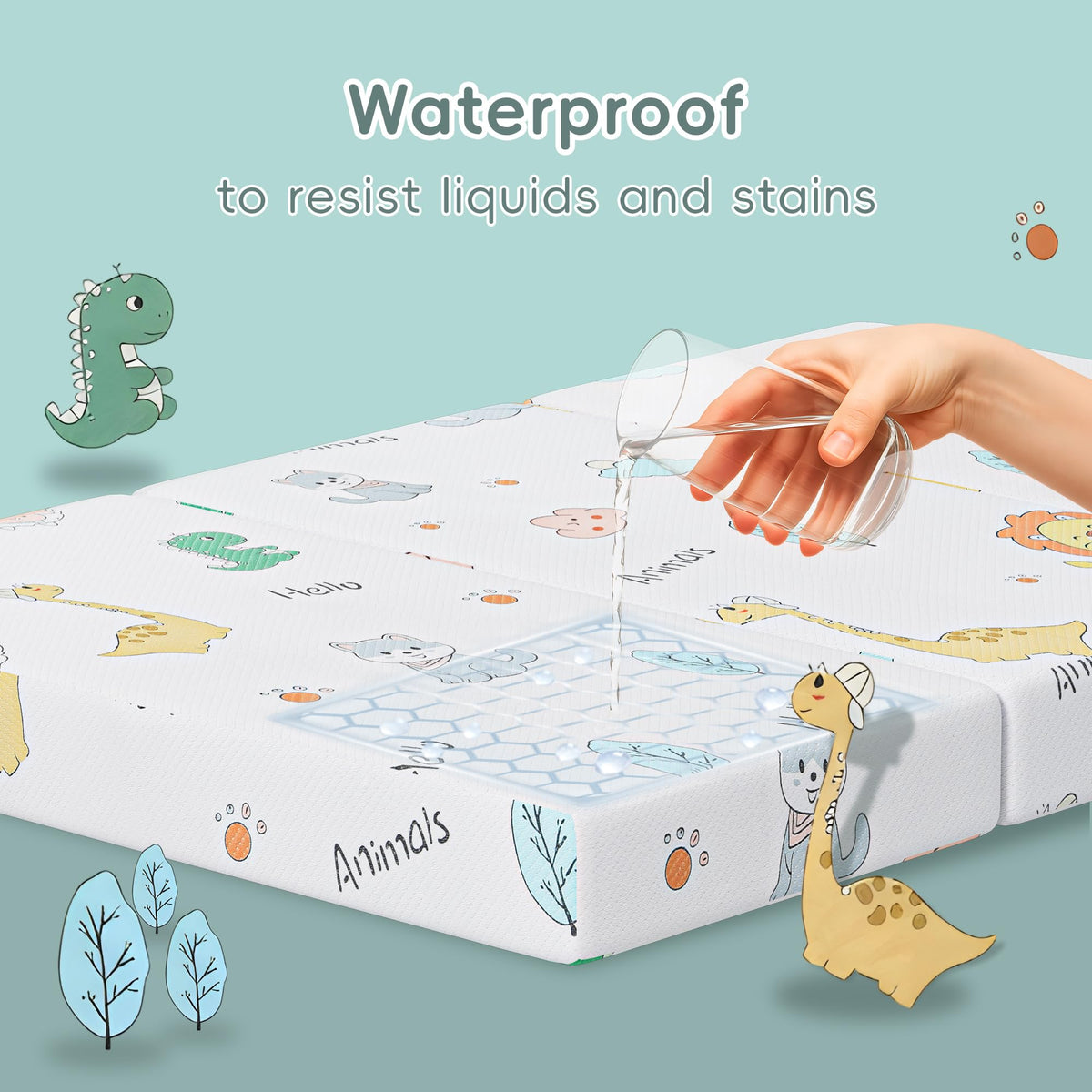 Trifold Pack and Play Mattress 38"x26" Q8636