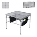 Height Adjustable Aluminum Folding Table X39139