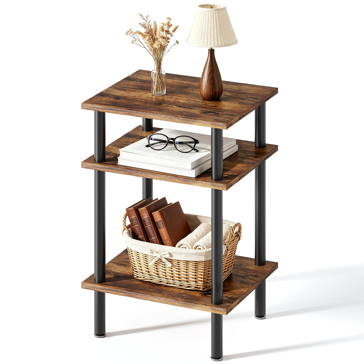 3-Tier Metal Side Table H970876