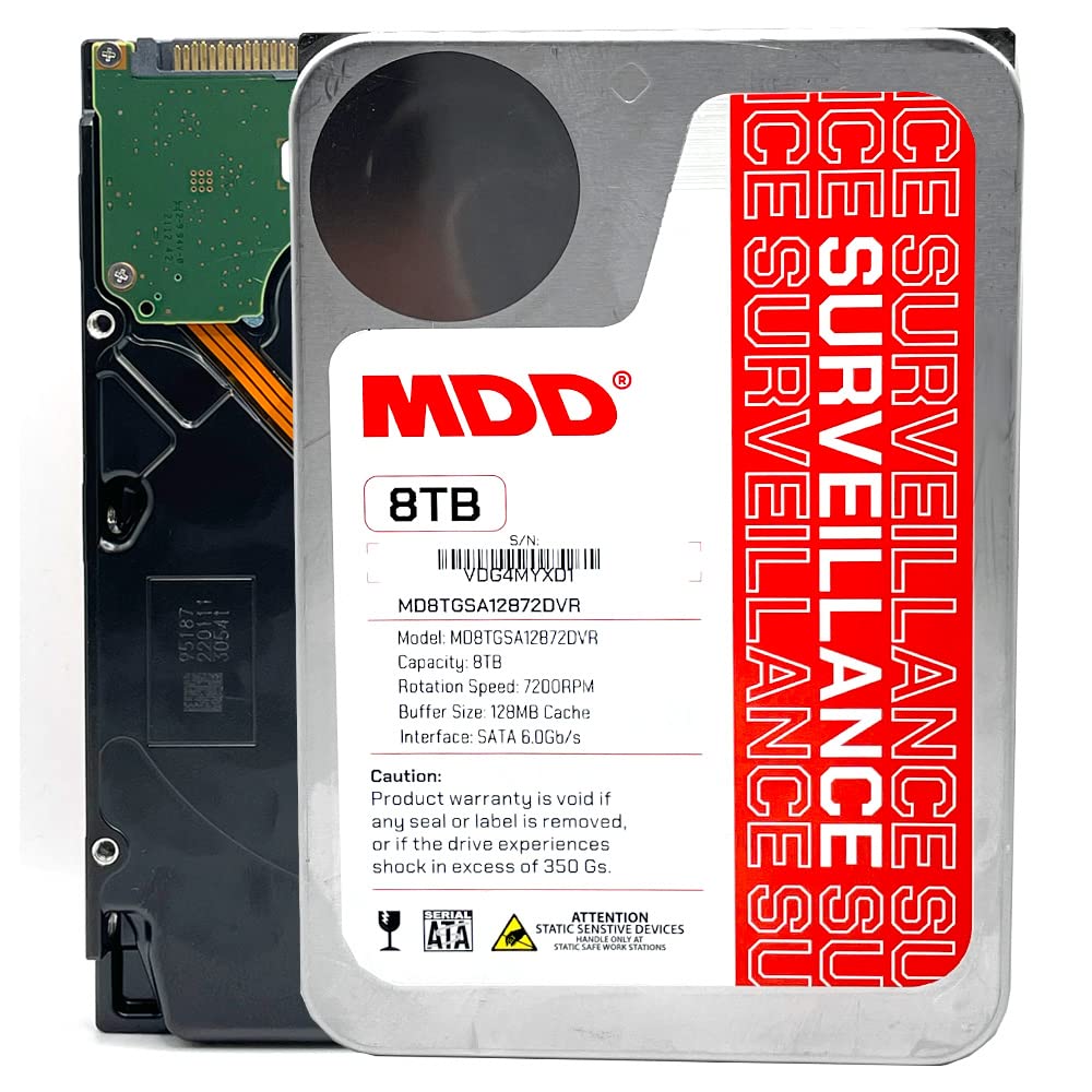 8TB 7200RPM 128MB Cache SATA 6.0Gb/s 3.5-inch Internal Surveillance Hard Drive O79463