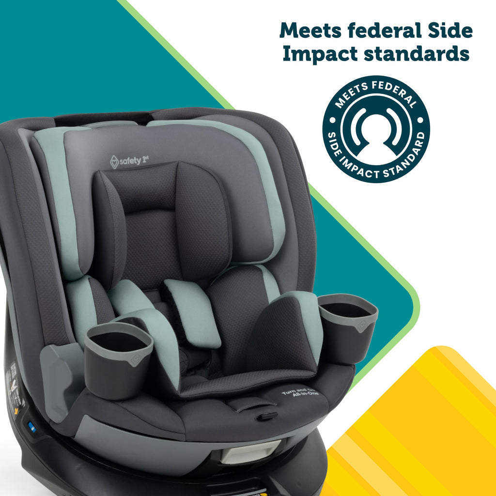 360 Rotating Convertible Car Seat, 5-100 lbs U6100