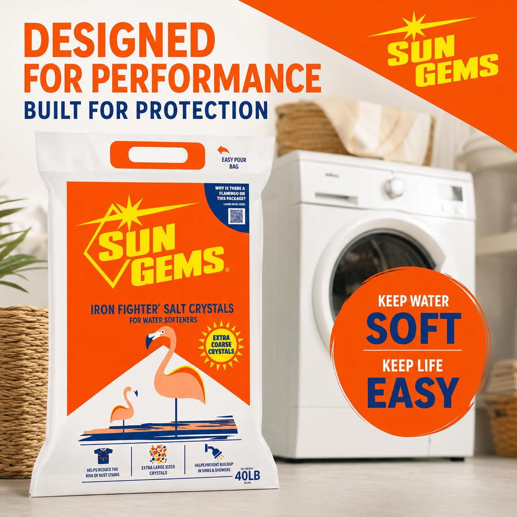 40 lb Extra Coarse Water Softener Salt Crystals I230998
