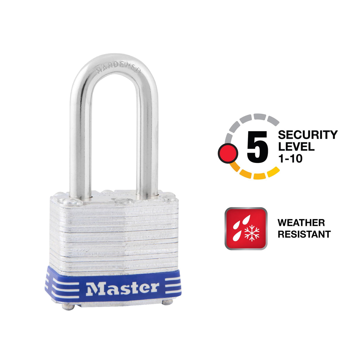 Outdoor Keyed-Alike Padlock 4 Pack C33625