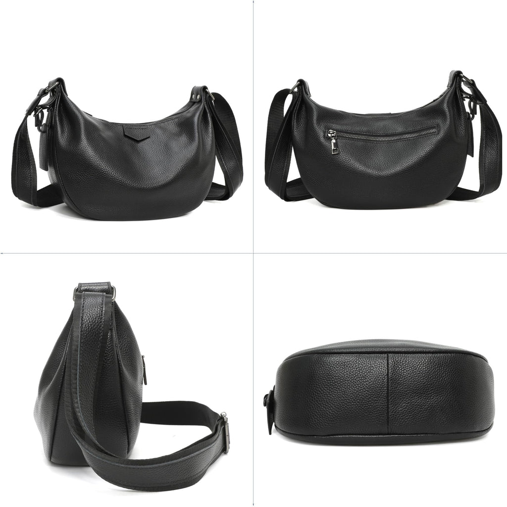 Genuine Leather Crossbody Shoulder Handbag E7184