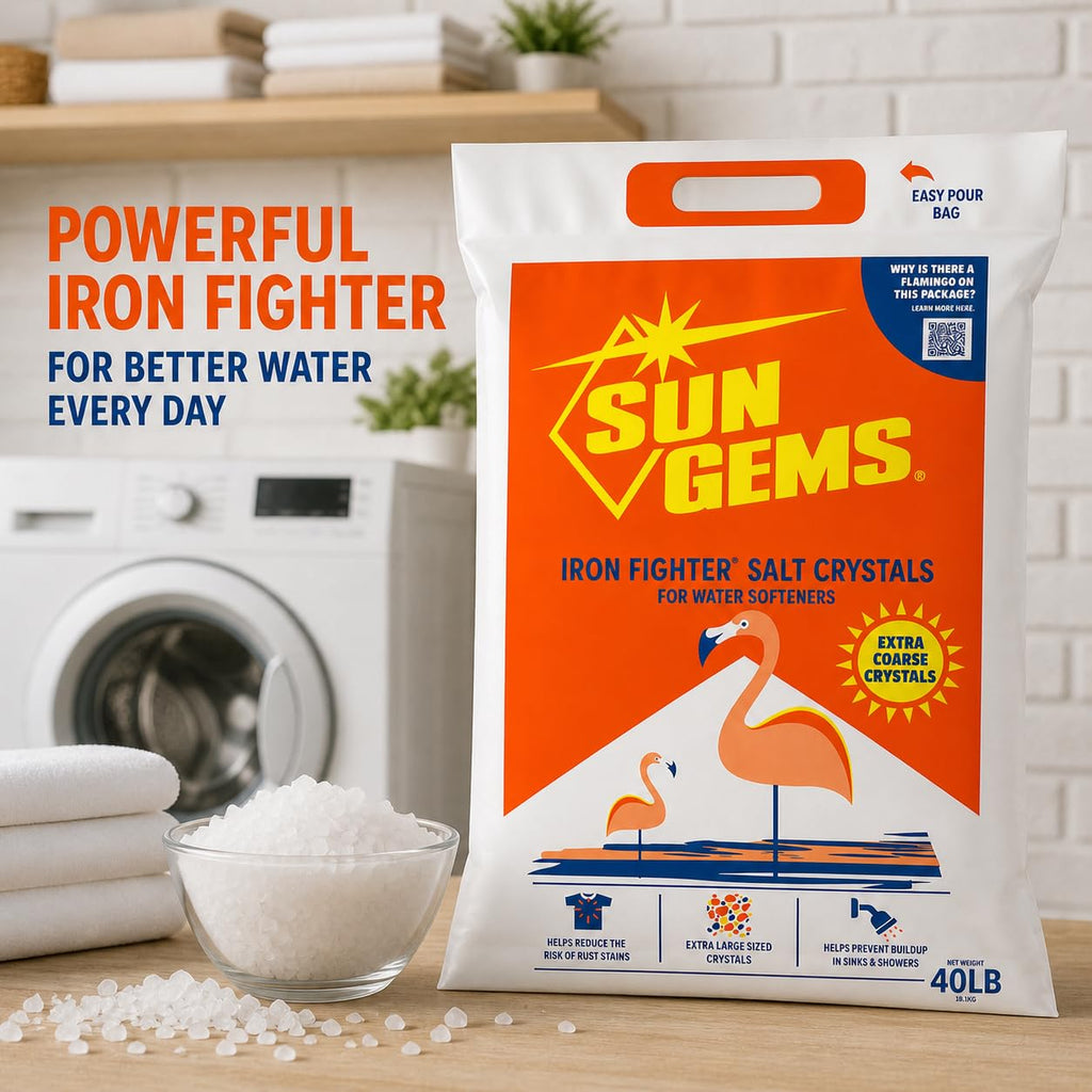 40 lb Extra Coarse Water Softener Salt Crystals I230998