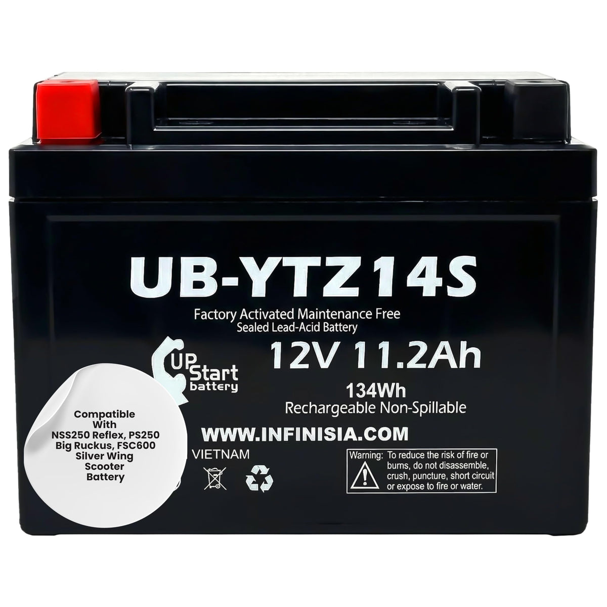 12V 11.2Ah Battery E760