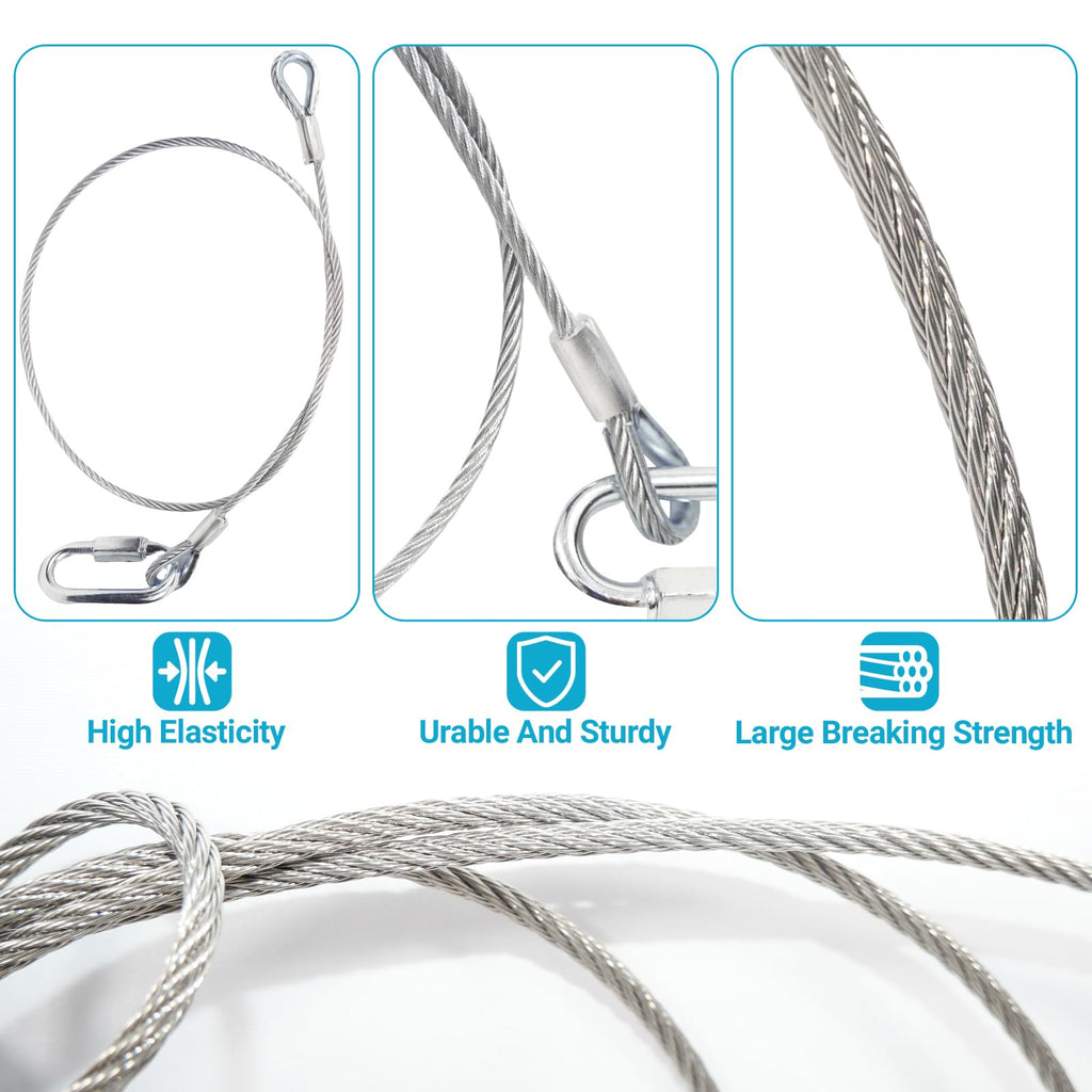 T316 Stainless Steel Cable 7x7 Strands 150FT B7116
