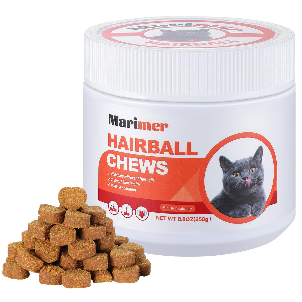 Hairball Control Soft Chews for Cats, Chicken Flavor, 100 Count T320