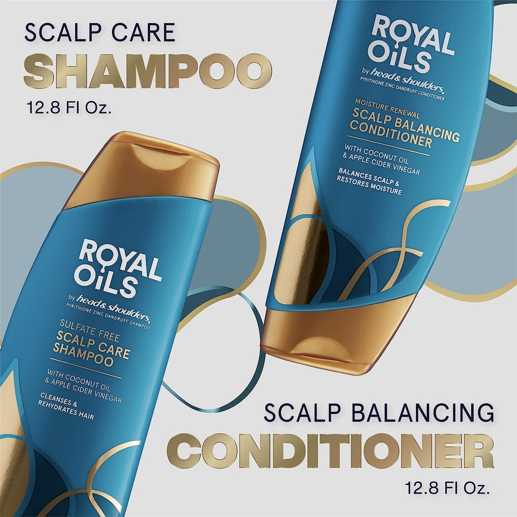 Shampoo and Conditioner Set 1% Pyrithione Zinc 12.8 fl oz T4329