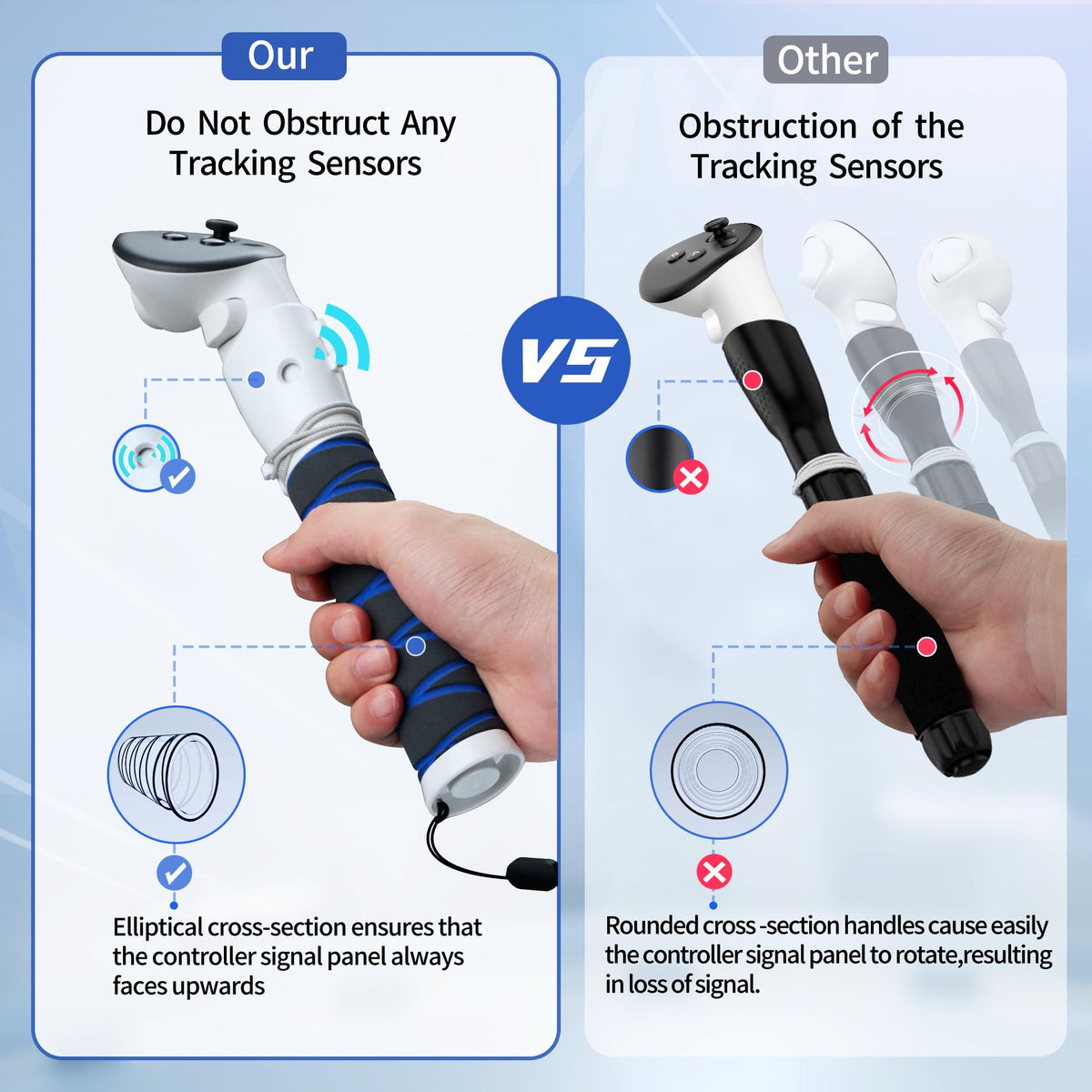 VR Controller Handle Attachments J503230