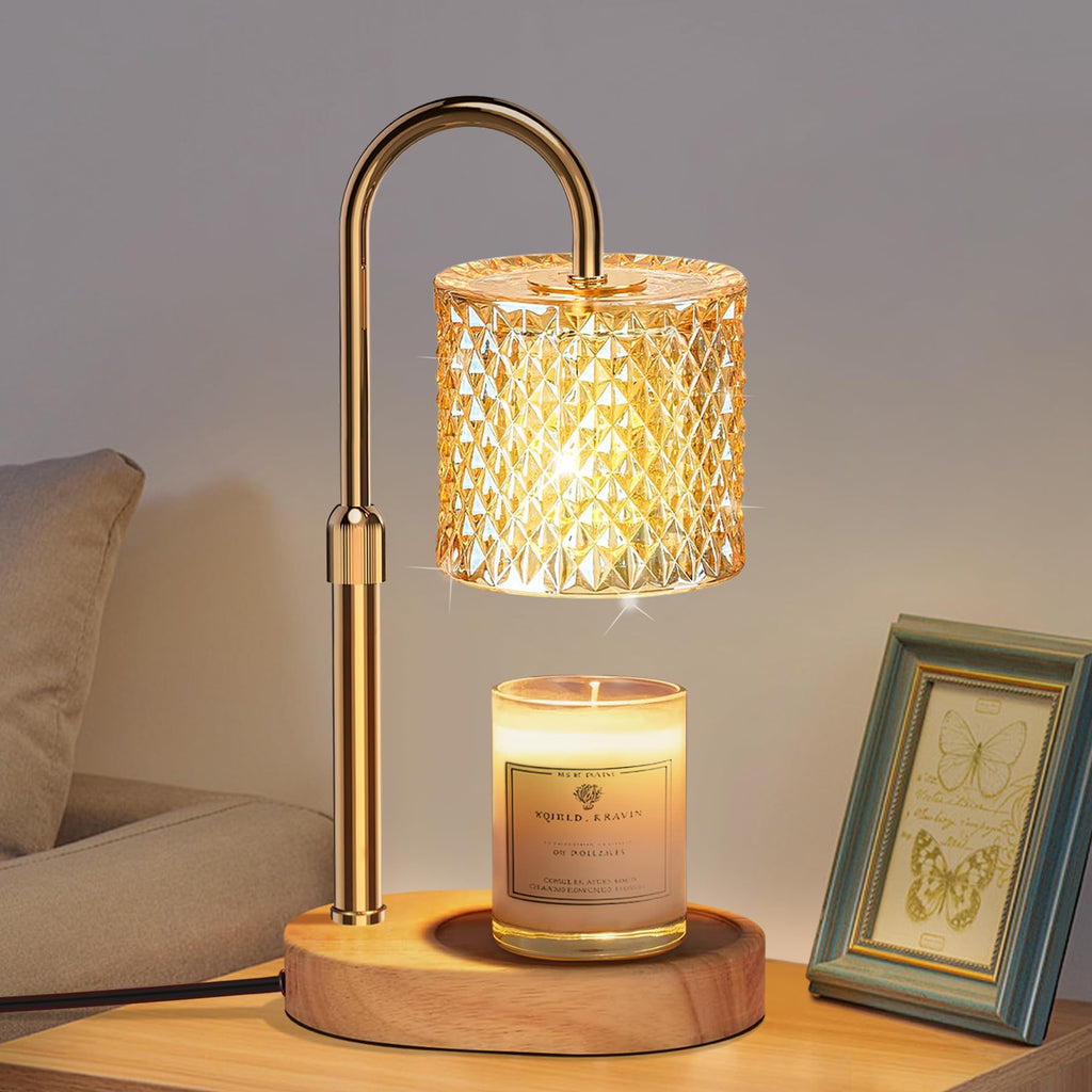 Candle Warmer Lamp with Timer Dimmer Adjustable Height M666312