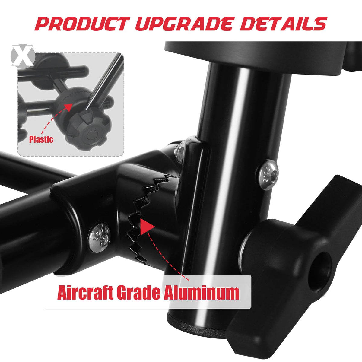 2 Pair Folding Adjustable Kayak Roof Rack Y52306