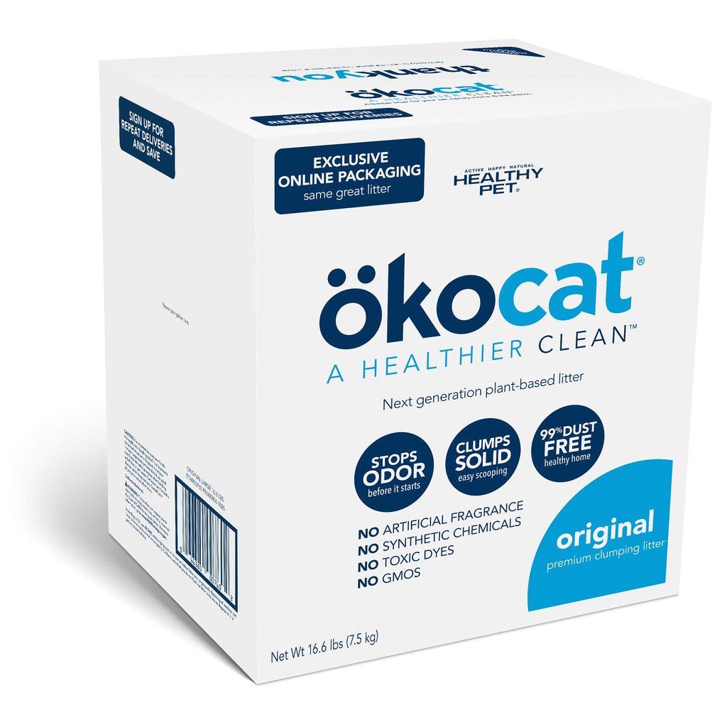 Natural Wood Clumping Cat Litter 16.6 lbs V84598